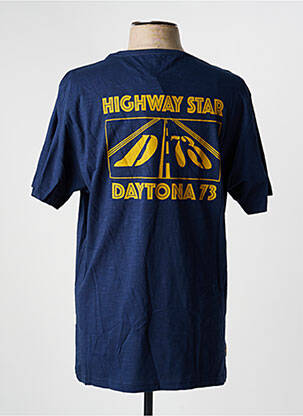 Tricou elasticitate mâneci scurte albastru DAYTONA bărbat