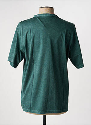 Tricou croială dreaptă mâneci scurte verde DAYTONA bărbat