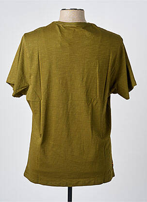 Tricou croială dreaptă mâneci scurte verde DAYTONA bărbat