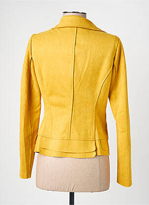 Sacou croială cambrată galben HF WOMAN COLLECTION femeie