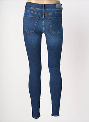 Blugi skinny talie înaltă talie înaltă albastru ONE SIZE FILTS ALL femeie