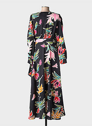 Rochie lungă mâneci lungi mâneci lungi negru MOLLY BRACKEN femeie