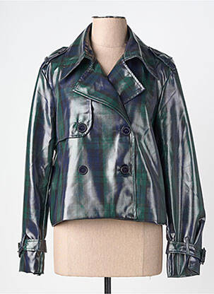 Jachete casual finisaj interior dublat verde HIPPOCAMPE femeie