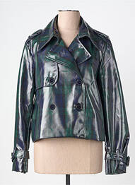 Jachete casual finisaj interior dublat verde HIPPOCAMPE femeie