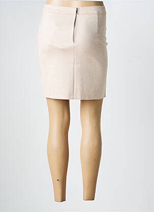 Fustă mini croială dreaptă bej HF WOMAN COLLECTION femeie