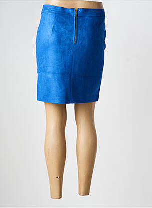 Fustă mini croială dreaptă albastru HF WOMAN COLLECTION femeie