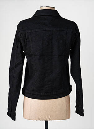 Jachete casual croială dreaptă negru MISS BON femeie