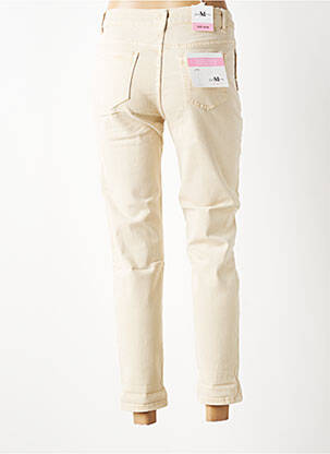 Pantalon 7/8 elasticitate mărime normală bej MISS BON femeie