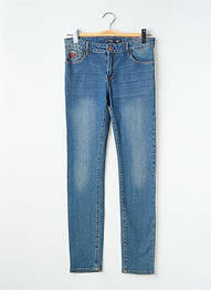 Blugi skinny elasticitate albastru TIFFOSI băiat