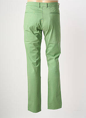 Pantalon chino elasticitate mărime normală verde BLUE LEMON bărbat