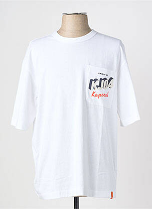 Tricou elasticitate mâneci scurte alb KAPORAL bărbat