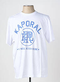 Tricou elasticitate mâneci scurte alb KAPORAL bărbat