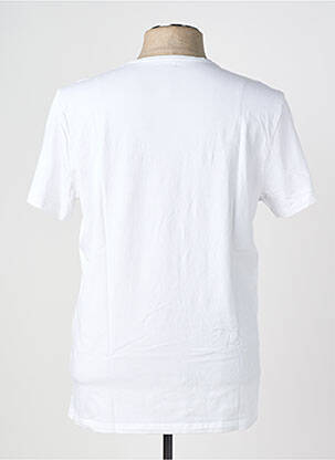 Tricou croială cambrată mâneci scurte alb KAPORAL bărbat