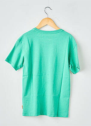 Tricou croială dreaptă mâneci scurte verde KAPORAL băiat
