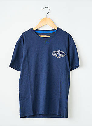 Tricou croială dreaptă mâneci scurte albastru KAPORAL băiat