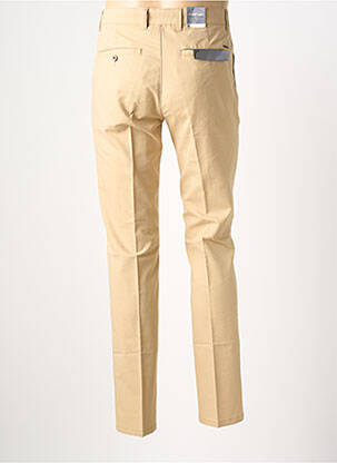 Pantalon chino țesătură melanj mărime normală bej PIONEER bărbat