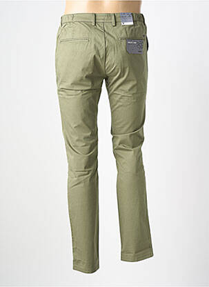 Pantalon chino țesătură poplin mărime normală verde PIONEER bărbat