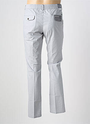 Pantalon chino țesătură poplin mărime normală gri PIONEER bărbat