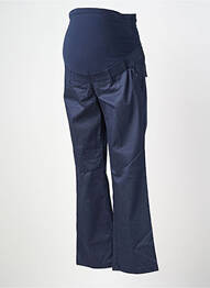 Pantalon maternitate elasticitate albastru BON PRIX femeie