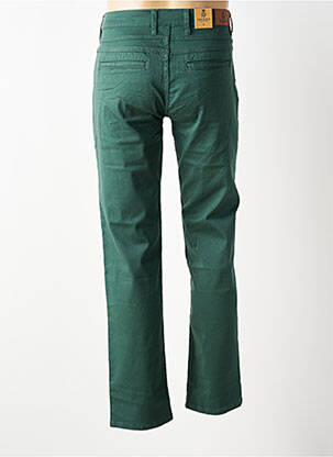 Pantalon chino închidere cu fermoar sub clapetă cu nasturi mărime normală verde MACKTEN femeie