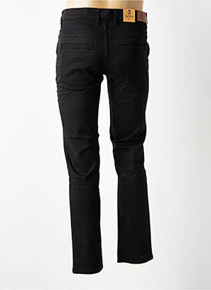 Pantalon chino închidere cu fermoar sub clapetă cu nasturi mărime normală negru MACKTEN femeie