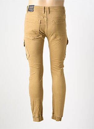 Pantalon cargo buzunare bej LEEYO JEANS bărbat
