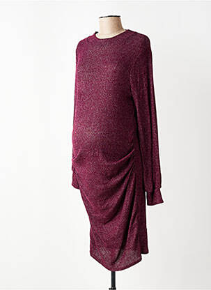 Rochie de maternitate elasticitate violet QUERENCIA femeie