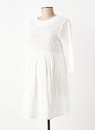 Rochie de maternitate căptușeală alb MADELEINE & MARIE femeie