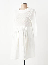 Rochie de maternitate căptușeală alb MADELEINE & MARIE femeie