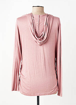 Tricou / top maternitate guler rotund roz RAGDOLL femeie