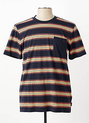 Tricou elasticitate mâneci scurte negru PIONEER bărbat