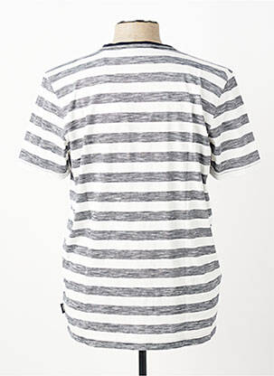 Tricou croială cambrată mâneci scurte negru PIONEER bărbat