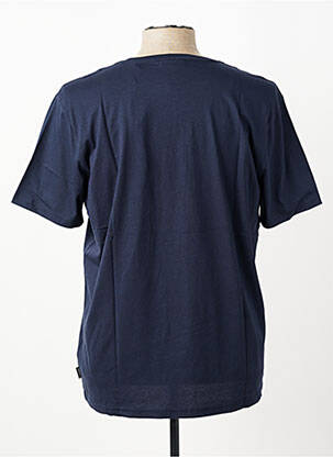 Tricou croială cambrată mâneci scurte albastru PIONEER bărbat