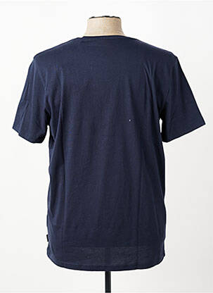 Tricou croială cambrată mâneci scurte albastru PIONEER bărbat