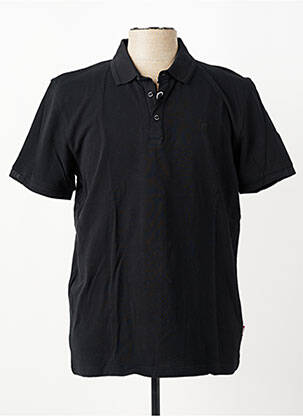 Tricou croială cambrată mâneci scurte negru PIONEER bărbat