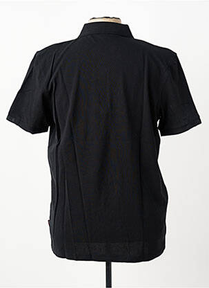 Tricou croială cambrată mâneci scurte negru PIONEER bărbat