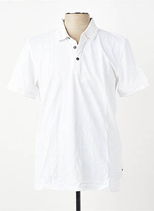 Tricou croială cambrată mâneci scurte alb PIONEER bărbat