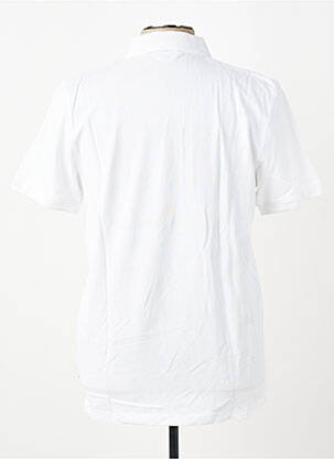 Tricou croială cambrată mâneci scurte alb PIONEER bărbat