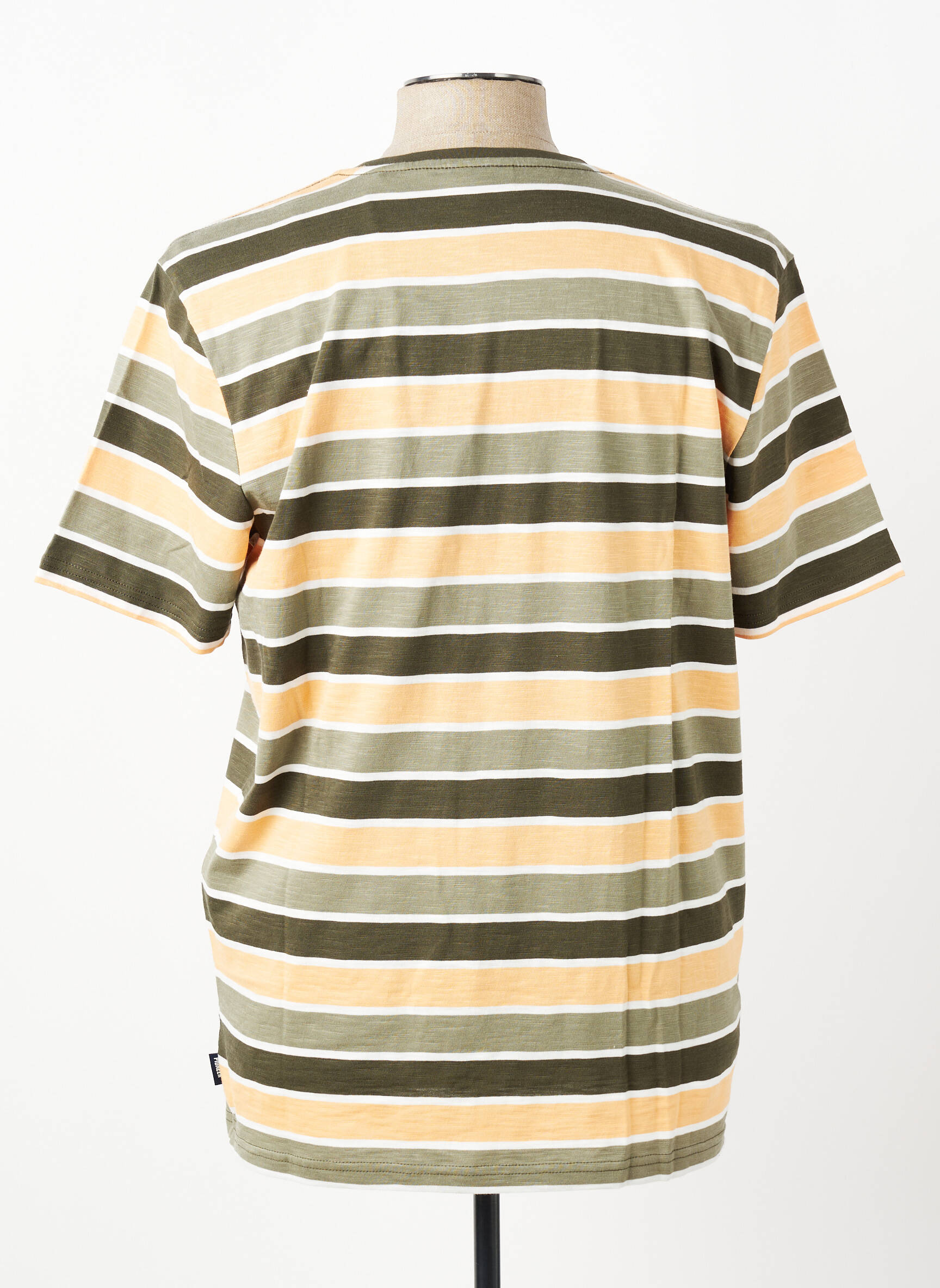 Tricou croială cambrată mâneci scurte portocaliu PIONEER bărbat