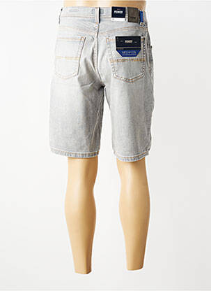 Bermudă țesătură denim mărime normală gri PIONEER bărbat