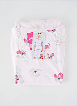 Pijama țesătură jerseu roz BIP BIP femeie