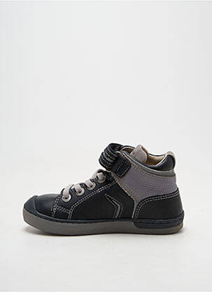 Adidași vârf rotund vârf rotund negru KICKERS băiat