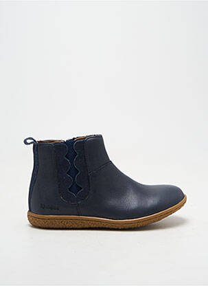 Botine/ghete vârf rotund vârf rotund albastru KICKERS fată