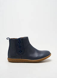 Botine/ghete vârf rotund vârf rotund albastru KICKERS fată