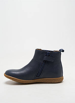 Botine/ghete vârf rotund vârf rotund albastru KICKERS fată