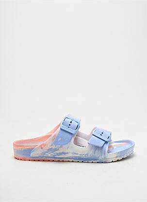 Mulete/saboți închidere cu buclă(e) vârf deschis albastru BIRKENSTOCK fată