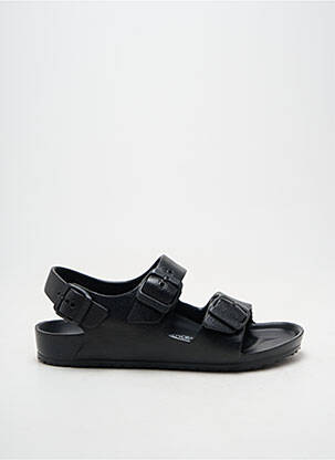 Sandale/pantofi decupați tip de talpă anatomică vârf deschis negru BIRKENSTOCK băiat