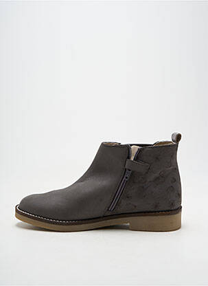 Botine/ghete toc mic toc mic gri KICKERS fată
