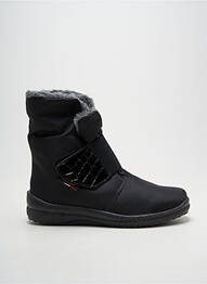 Botine/ghete umplută toc plat până la 3 cm negru SAMITEX femeie