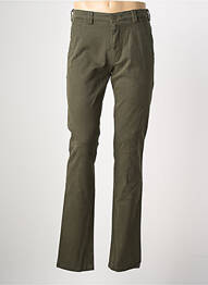 Pantalon chino elasticitate mărime normală verde MEYER bărbat